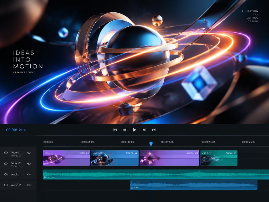 Modèle de réalisation — Motion design & vidéo
